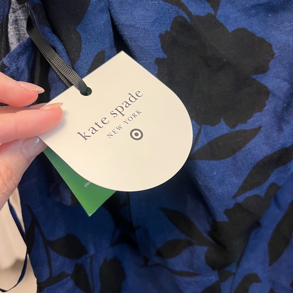 Kate Spade for Target blue and black one shoulder jumpsuit - Picture 8 of 10
